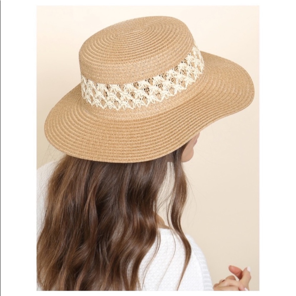 💙SALE GORGEOUS FEDORA HAT WITH MATERIAL BAND - Picture 3 of 8